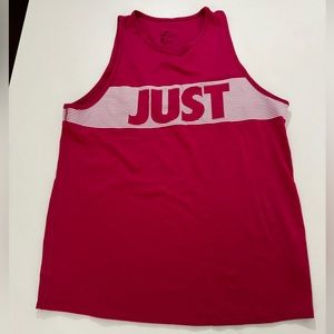 Pink Nike tank